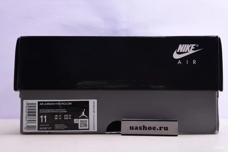 Reps AV2187-117 Low”Legend Jordan  11  Blue“ Air  0514